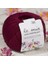 Mercerized Cotton Bordo El Örgü İpi - 23 - 33596 1