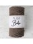 Boho Koyu Kahve Büküm Makrome İpi - L158 - 33996 1
