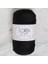 Polyester Soft Macrame Siyah El Örgü İpi - LM040 - 34445 1