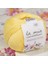 Mercerized Cotton Sarı El Örgü İpi - 177 - 33584 1