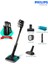 Speedpro Max Aqua Plus Kablosuz Dikey Süpürge, Aqua Başlık, LED Başlık XC8349 Şarjlı Dik Süpürge +Philips Çay Makinesi 1