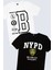 Brooklyn Logo Beyaz, Nypd Erkek Tişört 2'li Eko Paket 1