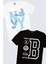 Brooklyn Logo Siyah, Ny Güvercinleri Beyaz Erkek Tişört 2'li Eko Paket 1