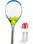 Kort Tenis Yetişkin Raketi Seti Başlangıç Seviye Tenis Raketi Seti+Taşıma Çantası 1