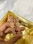Rose Gold Hint Çiçek Desenli Kasa Bilezik Seti – 2'li Set 1
