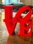 Sevgililer Günü Için Kırmızı 3 Boyutlu Love Yazısı 1