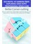 2 Adet 3x3 Zeka Sabır Küpü Karbon Fiber ve Pastel Renkli Profesyonel Speed Cube 4