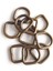 Çanta Aksesuar 10LU Antik Renk 2 cm D Halka 1