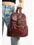 Saten Kumaş Kadın Sırt Çantası 33*23 cm Yağmur Itici Kumaş Mega Bag Kapaklı Taşlı Model 1