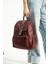 Saten Kumaş Kadın Sırt Çantası 33*23 cm Yağmur Itici Kumaş Mega Bag Kapaklı Taşlı Model 2
