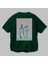 Bombay Sapphire Dry Gin Arka Baskılı Oversize T-Shirt Erkek Kadın Unisex %100 Pamuk Bisiklet Yaka Tişort 3