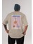 Aperol Spritz Arka Baskılı Oversize T-Shirt Erkek Kadın Unisex %100 Pamuk Bisiklet Yaka Tişort 1