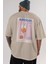 Aperol Spritz Arka Baskılı Oversize T-Shirt Erkek Kadın Unisex %100 Pamuk Bisiklet Yaka Tişort 5