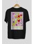 Cocktail Party Arka Baskılı Oversize T-Shirt Erkek Kadın Unisex %100 Pamuk Bisiklet Yaka Tişort 2