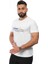 Erkek Baskılı Slim Fit Pamuklu T-Shirt 2