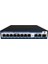 NVC-PSEG0821 8 Port Poe+ 10-100-1000 Mbps 2 Port 10-100-1000 Mbps Uplink 1 Port Sfp Switch 120W 1