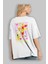 Cocktail Party Arka Baskılı Oversize T-Shirt Erkek Kadın Unisex %100 Pamuk Bisiklet Yaka Tişort 3