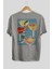 Cocktails Arka Baskılı Oversize T-Shirt Erkek Kadın Unisex %100 Pamuk Bisiklet Yaka Tişort 2