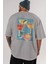 Cocktails Arka Baskılı Oversize T-Shirt Erkek Kadın Unisex %100 Pamuk Bisiklet Yaka Tişort 5