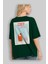 Dirty Shirley Arka Baskılı Oversize T-Shirt Erkek Kadın Unisex %100 Pamuk Bisiklet Yaka Tişort 4