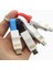 PM-26061 2ın1 Lightning Type C Başlık Mını USB Şarj Kablosu 3