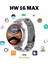 HW16 Max Yuvarlak Spor Akıllı Saat Amoled Ekran Kasa Korumalı Huawei Samsung Xiaomi Apple iPhone Uyumlu 1