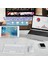 Blackview Tab 30 Wi-Fi Tablet 10.1" Uyumlu Kablosuz Bluetooth Şarjlı Klavye Şarjlı Mouse Seti - Beyaz 2