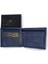 Hakiki Deri Lacivert Erkek Cüzdanı - Çoklu Kart ve Para Bölmesi 4