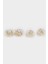 Kadın 2'li Taşlı Gold Küpe E1445AXNS 1