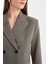 Crop Ceket Yaka Düğmeli Blazer Ceket C6671AX24AU 5