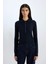 Regular Fit Polo Yaka Basic Düz Triko Kazak D6259Ax25Sp 4