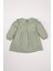 Kız Bebek Büyük Yaka Nakışlı Uzun Kollu Cepli Twill Elbise D9566A525SP 4