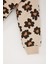 Kız Bebek 2'li Takım Çiçekli Bisiklet Yaka Sweatshirt Beli Lastikli Alt E0203A525SP 4