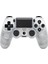 Ps4 Kablosuz Gamepad Garantili Joystick Yenilenmis Gamepad Controller - Şeffaf Beyaz 4