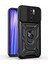 Kızaklı Tank Kılıf Xiaomi Redmi Note 8 Pro Siyah 1