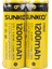 Sunkko 3.7 Volt 1200 Mah 17500 Şarj Edilebilir Pil (2li Paket) (K0) 2