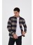 Jack Carısma Oduncu Ekose-Dama Slim Fit Erkek Gömlek 1