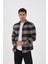 Jack Carısma Oduncu Ekose-Dama Slim Fit Erkek Gömlek 3
