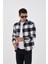 Jack Carısma Oduncu Ekose-Dama Slim Fit Erkek Gömlek 4