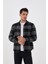 Jack Carısma Oduncu Ekose-Dama Slim Fit Erkek Gömlek 3