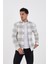 Jack Carısma Oduncu Ekose-Dama Slim Fit Erkek Gömlek 2