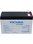 YH-127.0 12 Volt - 7 Amper Akü (150 x 65 x 90 Mm) 2