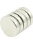 Çap 25MM x Kalınlık 5mm Güçlü Yuvarlak Neodyum Mıknatıs 1