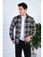 Jack Carısma. Örme Oduncu Esnek ve Rahat Slim Fit Erkek Gömlek 3
