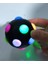 Kedi Oyun Topu Diskotek Işık Show Büyükler+Küçüklere Zıpzıp Disco Işık 15LED 6cm Kaucuk Eğlence Topu 2