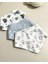 - Bebek Mama Önlüğü, 2 Katlı Muslin, 3 lü Set Erkek Bebek 4