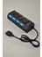 4 Port USB 2.0 Çoğaltıcı Hub, Anahtarlı ve Işıklı USB Switch, On/off Kontrol, Çoklu USB Bağlantı 2