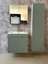 Banyo Dolabı Aynalı Cnc Işlemeli Membran Kapaklı 65 cm 3