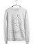 Kadın Geometrik Yoga Baskılı Regular Sweatshirt 2