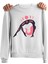 Kadın Yoga Meditasyon Özel Tema Tasarım Baskılı Regular Sweatshirt 1